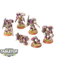 Space Marines - 5 Vanguard Veteran Squad - bemalt