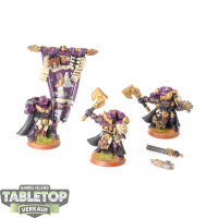 Ultramarines - 3 Honour Guard classic - bemalt