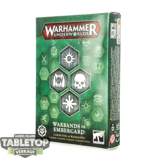 Warhammer Underworlds - Warbands of Embergard - englisch