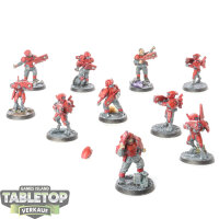 Tau Empire - 10x Fire Warriors Breacher Team/ Cadian...