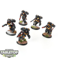 Blood Angels - 5x Assault Intercessors with Jump Packs -...