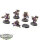 Horus Heresy - 5x Emperors Children Legion MKIV Destroyer Squad with Jump Packs - bemalt