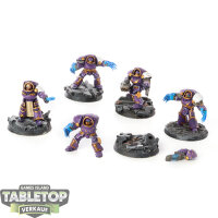 Horus Heresy - 5x Legion Tartaros Terminator Squad - bemalt