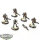 Necrons - 5x Deathmarks - bemalt