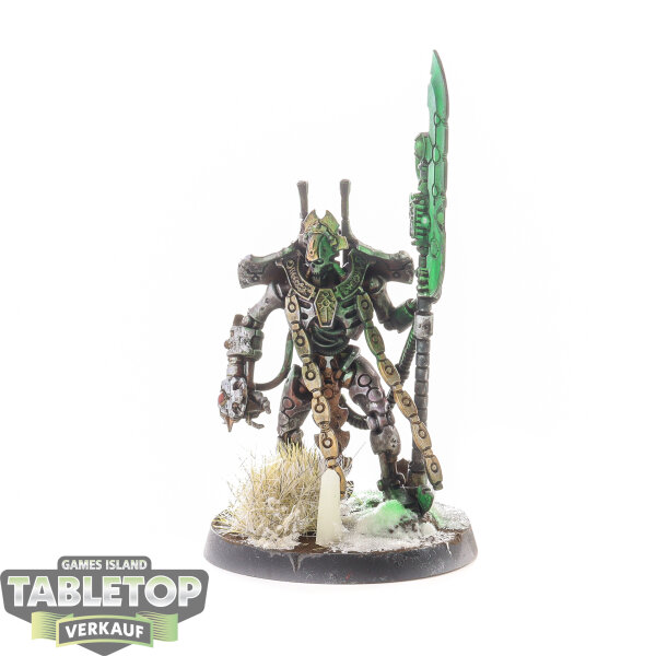 Necrons - Overlord with Tachyon Arrow - bemalt