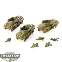 Flames of War - 3x Sd. Kfz. 233 - bemalt