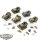 Flames of War - 6x Recon Jeeps - teilweise bemalt