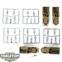 Flames of War - 4x M3 Scout Transport - unbemalt