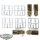 Flames of War - 4x M3 Scout Transport - unbemalt