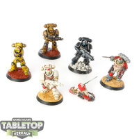 Space Wolves - 5x Intercessor Squad - teilweise bemalt