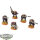 Space Marines - 5x Scouts klassisch - bemalt