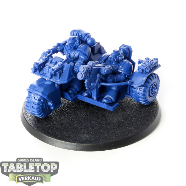 Space Marines - Attack Bike - unbemalt
