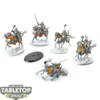 Cities of Sigmar - 5x Freeguild Cavaliers - teilweise bemalt