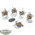 Cities of Sigmar - 5x Freeguild Cavaliers - teilweise bemalt