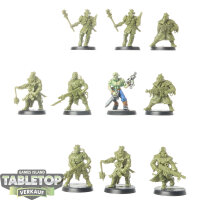 Death Guard - Chaos Cultists - teilweise bemalt