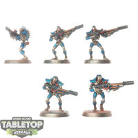 Necrons - 5x Deathmarks - bemalt