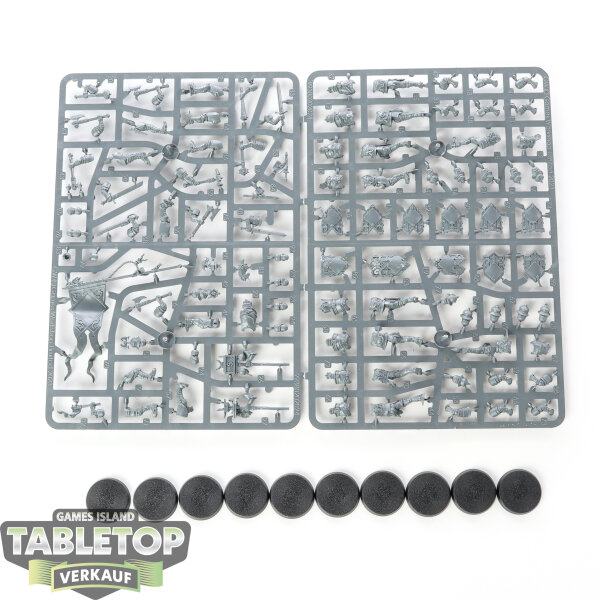 Cities of Sigmar - 10x Freeguild Steelhelms - unbemalt