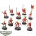 Blades of Khorne - 10x Bloodletters - teilweise bemalt