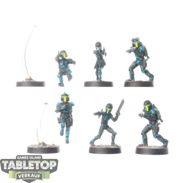 Schattenkollektiv - 6x Mandalorian Super Commandos - bemalt