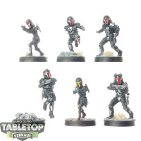Schattenkollektiv - 6x Mandalorian Super Commandos - bemalt