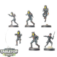 Schattenkollektiv - 6x Mandalorian Super Commandos - bemalt