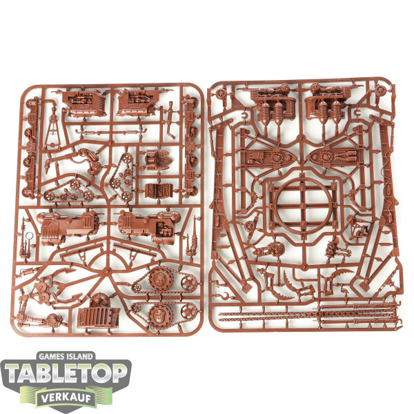 Gelände - Sector Mechanicus: Galvanic Servohaulers - im Gussrahmen