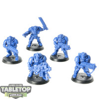 Space Marines - 5 Scouts classic - unbemalt