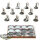 Stark - 12 Stark Bowmen - teilweise bemalt