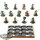 Neutral - 13 Golden Company Swordsmen - teilweise bemalt