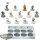 Neutral - 13 Golden Company Swordsmen - teilweise bemalt