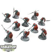 Orruk Warclans - 10 Gutrippaz - teilweise bemalt
