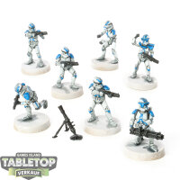 Galaktische Republik - 7x Phase 2 Clone Troopers - bemalt