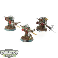 Orruk Warclans - 3 Man-Skewer Boltboyz - bemalt
