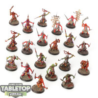 Orruk Warclans - 20 Hobgrot Slittaz - teilweise bemalt