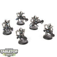 Necrons - 5 Immortals - teilweise bemalt