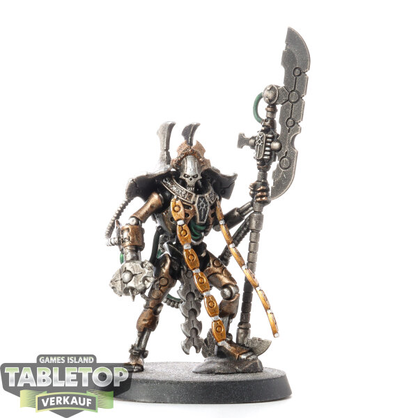 Necrons - Overlord with Tachyon Arrow - teilweise bemalt