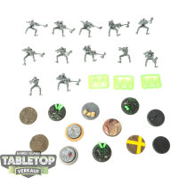 Necrons - 12 x Necron Warriors klassisch - teilweise gebaut