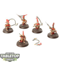 Fyreslayers - 5x Hearthguard Berzerkers - bemalt