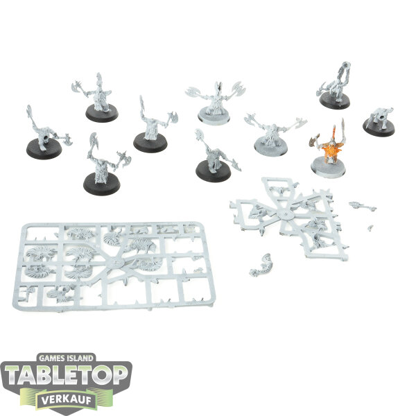 Fyreslayers - 10x Vulkite Berzerkers - teilweise gebaut