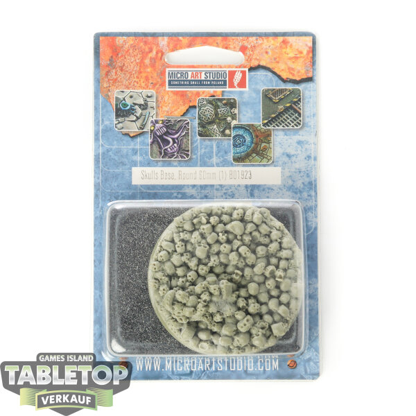 Bases - Skulls Base, Round 60mm - Originalverpackt / Neu