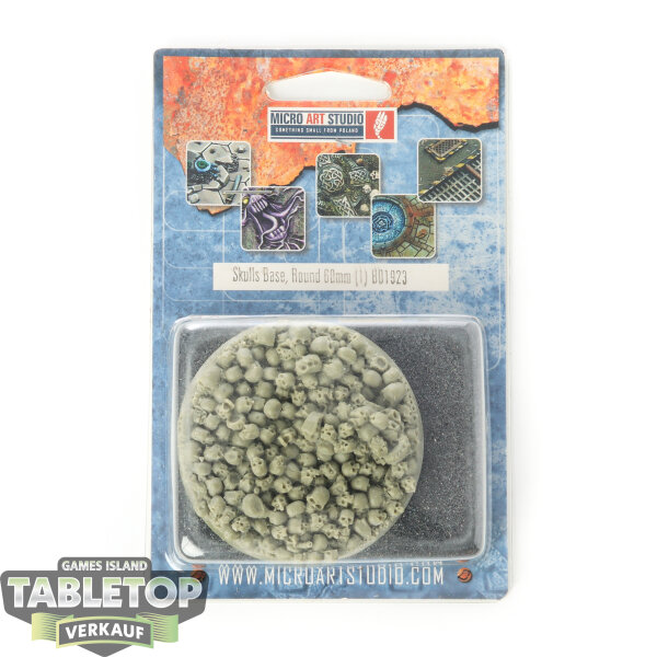 Bases - Skulls Base, Round 60mm - Originalverpackt / Neu