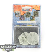 Bases - 2x Urban Fight Bases, Round 40mm -...