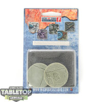 Bases - 2x Warehouse Bases, Round 40mmht Bases, Round...