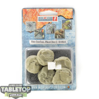 Bases - 5x Winter Shale Bases, Round 30mm -...