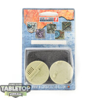 Bases - 2x Urban Fight Bases, Round 40mm -...