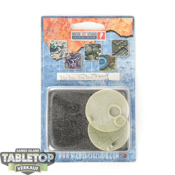 Bases - 2x Urban Fight Bases, Round 40mm - Originalverpackt / Neu