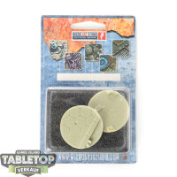 Bases - 2x Urban Fight Bases, Round 40mm -...