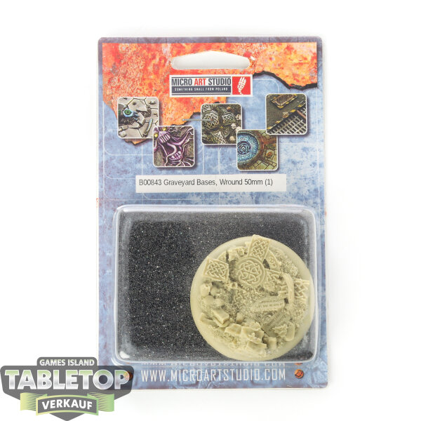 Bases - Graveyard Bases, Wround 50mm - Originalverpackt / Neu