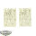 Bases - 2x Ancient Bases 50x75mm - unbemalt