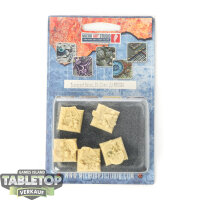Bases - 5x Graveyard Bases 20x20mm - Originalverpackt / Neu